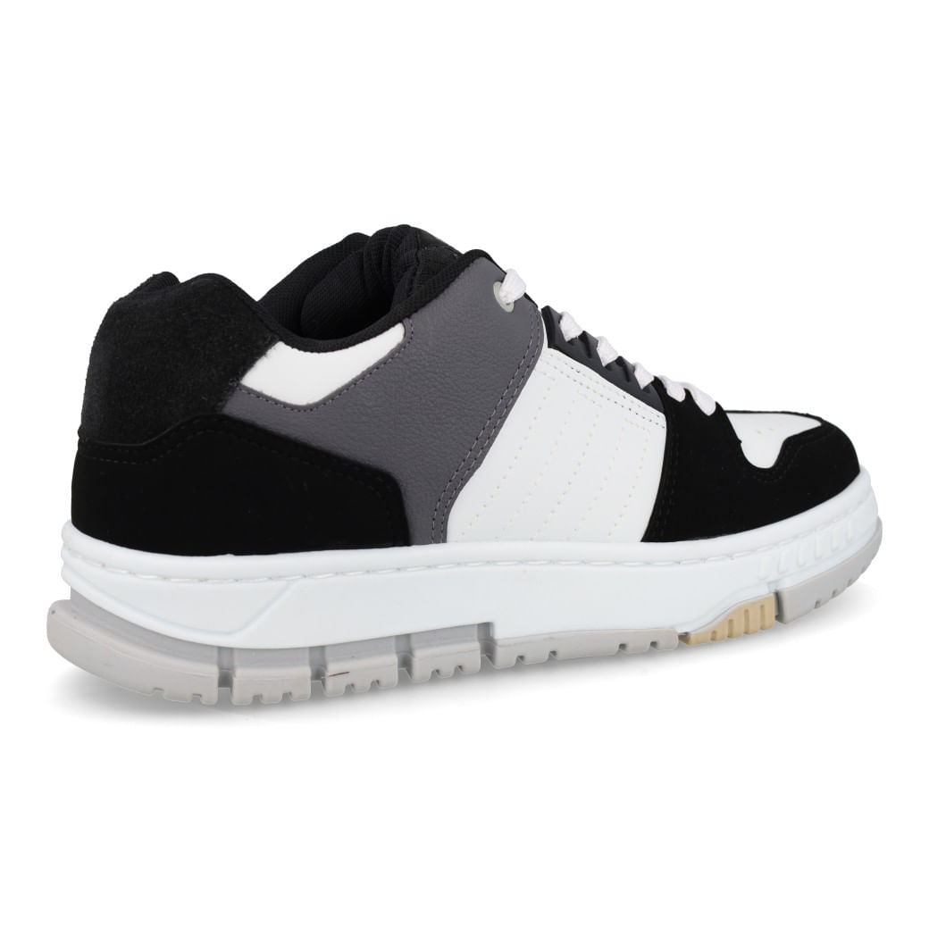 Done Head Tenis 030 RKT562-01 Preto-Branco-Grafite Sint_6__